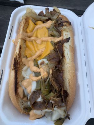 Cheesesteak  at Homegrown Smoker in Portland