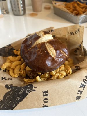 Mac Daddy Chick’n sando  at Homegrown Smoker in Portland