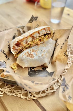 Brunchwrap   at Homegrown Smoker in Portland