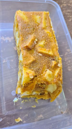 Very strange omlet at La Cuchara Sana in Gran Canaria