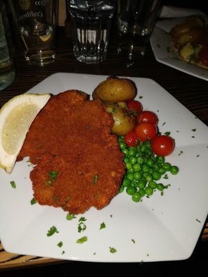 Schnitzel! Amazing at Blackbird in Gothenburg