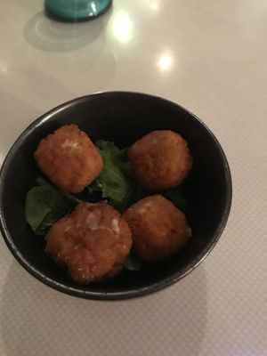 Chili Cheeze balls  at Blackbird in Gothenburg