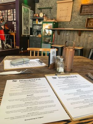 Blackbird, with menu at Blackbird in Gothenburg