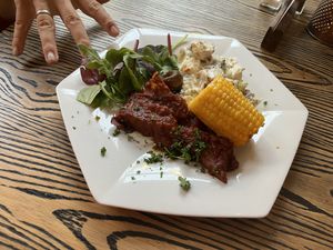 Potato salad  at Blackbird in Gothenburg