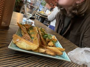 MORE FRIES!!!!!!!!!!!  at Blackbird in Gothenburg