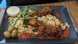 Tofu Skewers at Blackbird in Gothenburg