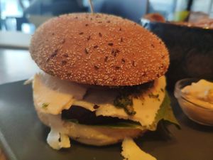 Summer burger at Blackbird in Gothenburg