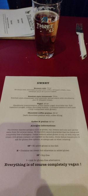  at Blackbird in Gothenburg