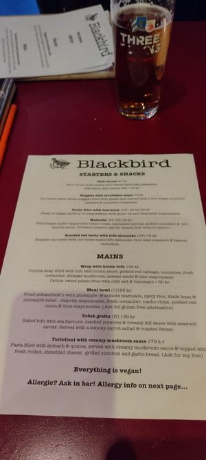  at Blackbird in Gothenburg
