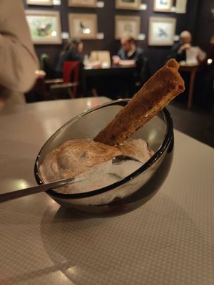 Lingonberry compot at Blackbird in Gothenburg