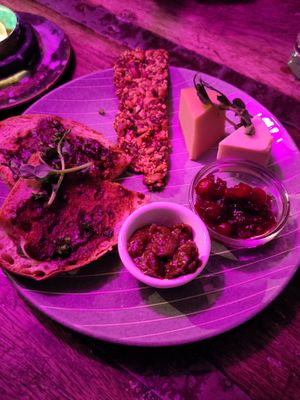 Cheese plate at Blackbird in Gothenburg