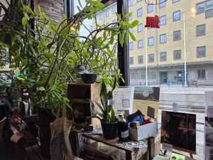 Decor at Blackbird in Gothenburg