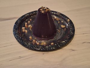 Orange praline at Blackbird in Gothenburg