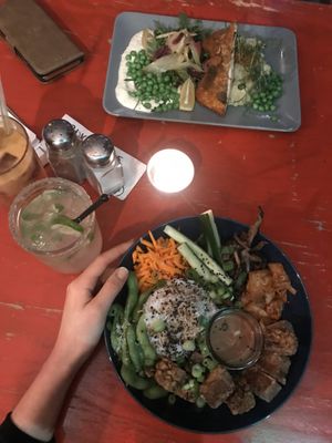 ”Fish” and bowl!! Lovely food😍😍😍😍 at Blackbird in Gothenburg