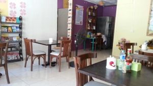 inside at Vegan Khunnay in Koh Samui