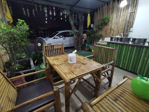 Terrace at Vegan Khunnay in Koh Samui