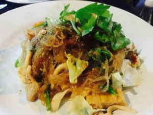 Delicious food at Vegan Khunnay in Koh Samui