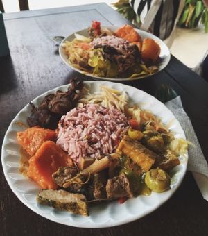 Buffet has always good selection.  at Vegan Khunnay in Koh Samui