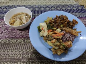 Vegan Buffet at Vegan Khunnay in Koh Samui