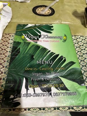  at Vegan Khunnay in Koh Samui