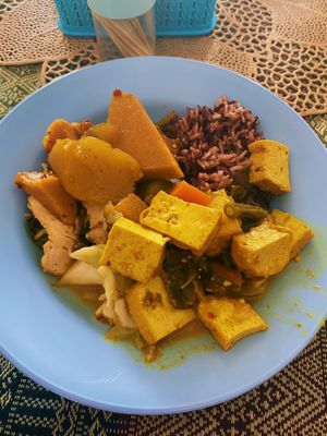   at Vegan Khunnay in Koh Samui