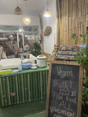   at Vegan Khunnay in Koh Samui