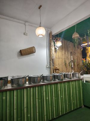 There you take food at Vegan Khunnay in Koh Samui