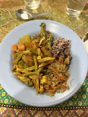   at Vegan Khunnay in Koh Samui