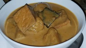 masaman curry at Vegan Khunnay in Koh Samui