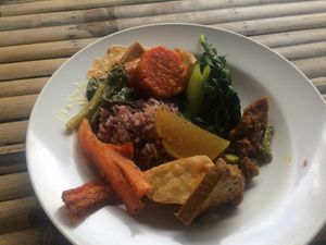 Nice selection! at Vegan Khunnay in Koh Samui