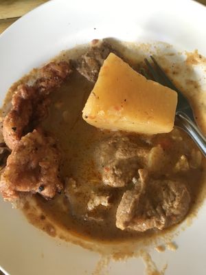 All you can eat buffet at Vegan Khunnay in Koh Samui