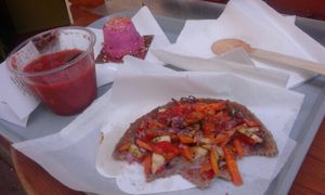 menu tarte/quiche, boisson, dessert at Invita Fresh Food in Toulouse