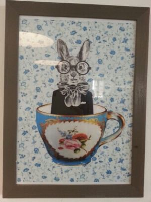 On the wall at Alcachofra Cafe in Faro