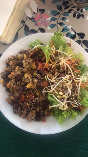 Burrito bowl  at Alcachofra Cafe in Faro