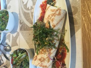 Burrito at Purebox in Salzburg