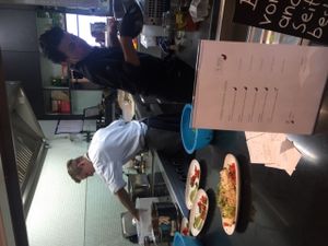 Kitchen at Purebox in Salzburg