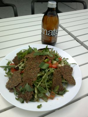 glutenfree salad at Purebox in Salzburg