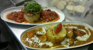 dish of the day and after it was sold out an alternative one at Purebox in Salzburg