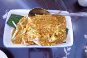 Satay Bean Curd. at Nature's Vegetarian 天然素食馆 - Bangsar Baru in Kuala Lumpur