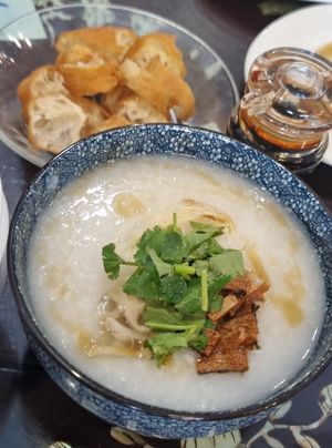 Congee - smooth texture at Nature's Vegetarian 天然素食馆 - Bangsar Baru in Kuala Lumpur