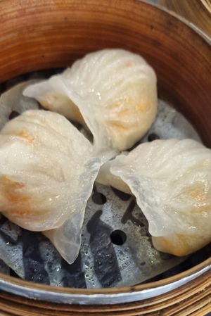 Prawn dumpling at Nature's Vegetarian 天然素食馆 - Bangsar Baru in Kuala Lumpur