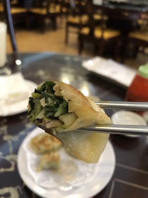 Potstickers at Nature's Vegetarian 天然素食馆 - Bangsar Baru in Kuala Lumpur