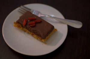 Goji berry slice at Abitza in Upwey