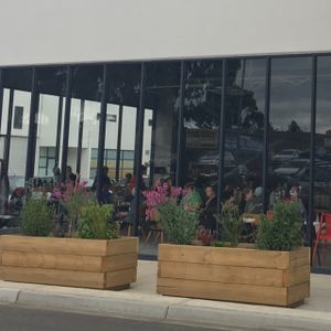 cafe outside  at Wholefood Merchants Kitchen in Ferntree Gully
