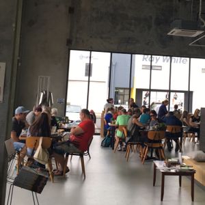 cafe inside  at Wholefood Merchants Kitchen in Ferntree Gully