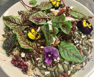 GF porridge  at Sprout Wholefood Cafe and Grocer in Naremburn