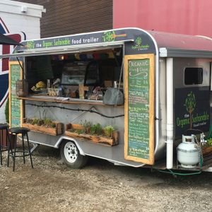 Vegan food trailer  at The Organic Sustainable Food Trailer in Torquay