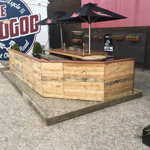 Veggie garden in the making  at The Organic Sustainable Food Trailer in Torquay