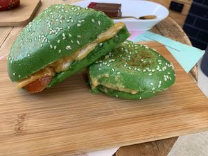 sheeze & tomato at Love Your Soul in Parkdale