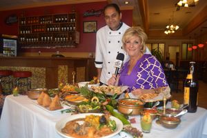 Chef with Judi at Curry Station - Clark Blvd in Sarasota